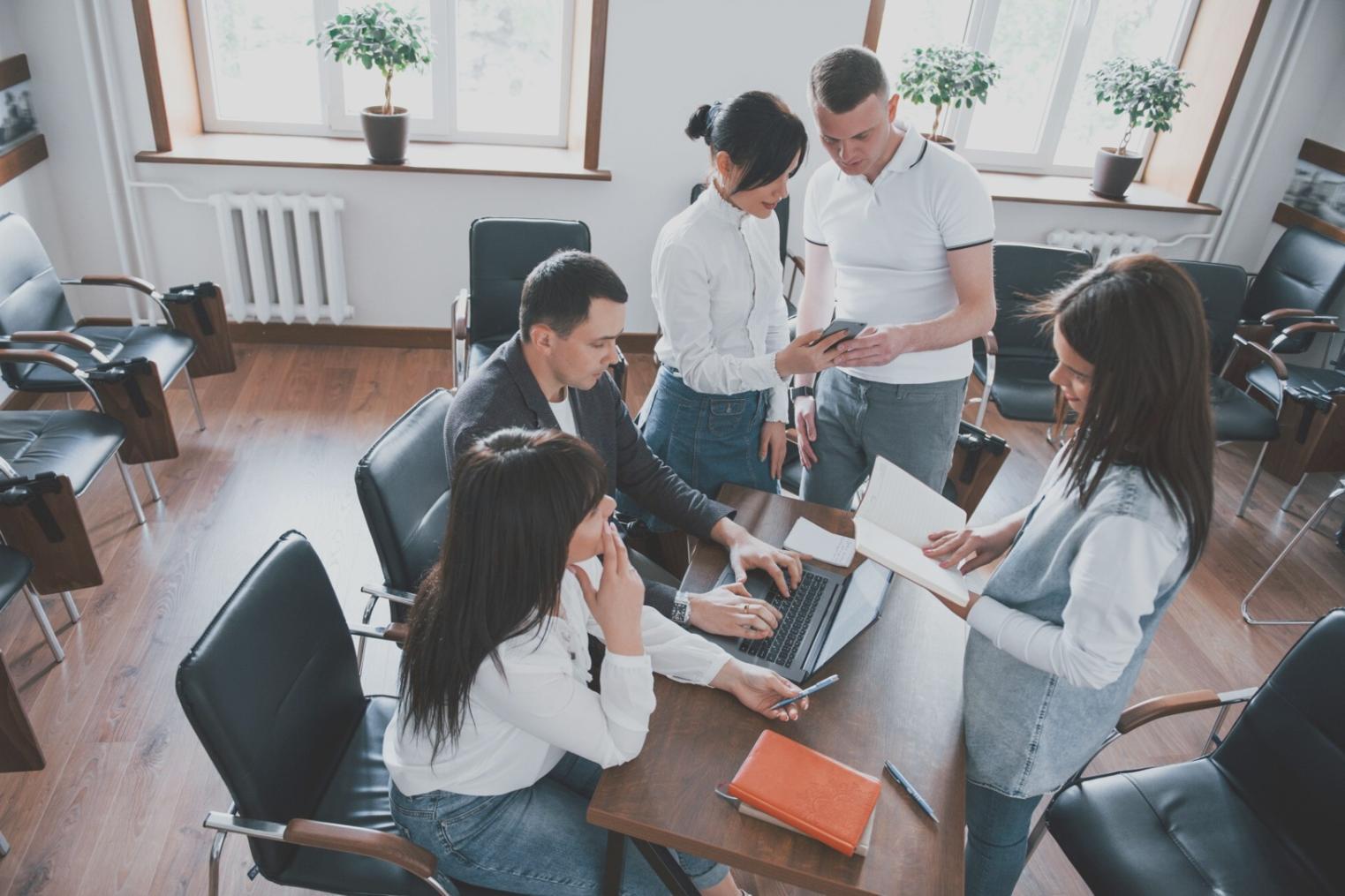 Investment research documents and market analysis charts